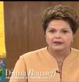 Pronunciamento da presidente durou 10 minutos e foi transmitido em cadeia nacional de rádio e televisão  Foto: Reprodução