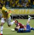 <p>Fred acabou com jejum no torneio e marcou duas vezes diante da Itália</p>  Foto: Ricardo Matsukawa / Terra
