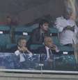 <p>Marin assiste ao jogo na Arena Fonte Nova ao lado do ex-treinador italiano Arrigo Sacchi</p>  Foto: Ricardo Matsukawa / Terra