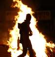 <p>Protestos bloquearam diversas ruas em BH no último sábado</p>  Foto: AP