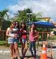 <p>Isolamento deixou torcedores longe dos jogadores da Seleção em Salvador</p>  Foto: Henrique Moretti / Terra