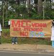 <p>Os estudantes da UFSCar cobram uma solução urgente do MEC para os problemas do curso</p>  Foto: Divulgação