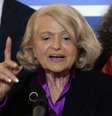 Edith Windsor, 84 anos, é a autora da ação que contestou o trecho da Doma que define o matrimônio como união entre um homem e uma mulher  Foto: AP