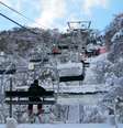 <p>Cerro Castor é uma famosa pista perto da cidade de Ushuaia</p>  Foto: Secretaria de Turismo da Argentina / Divulgação