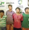 Quatro homens foram presos por suspeita de estuprar e matar a jovem Tayná em um parque de diversão  Foto: Polícia Civil do Paraná / Divulgação