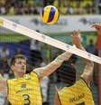<p>Brasileiros foram surpreendidos e derrotados pela Fran&ccedil;a</p>  Foto: FIVB / Divulgação