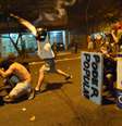 <p>Protestos, obras, valores e infraestrutura preocupam entidade máxima do futebol mundial</p>  Foto: AFP