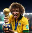 <p>David Luiz foi titular da Sele&ccedil;&atilde;o no t&iacute;tulo da Copa das Confedera&ccedil;&otilde;es</p>  Foto: Getty Images 