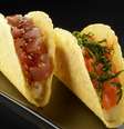 "Sushitacos" ficarão no cardápio por tempo indeterminado  Foto: Divulgação