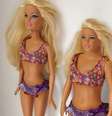 <p>Barbie projetada por artista é inspirada em medidas de uma jovem de 19 anos</p>  Foto: Reprodução