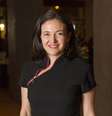 Sheryl Kara Sandberg foi eleita para o conselho de administração do Facebook  Foto: Wikipédia