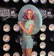 <p>Katy Perry tem o visual inspirado na personagem Lolita, do filme homônimo de Stanley Kubrick</p>  Foto: Getty Images 