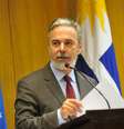 <p>Patriota falou &agrave; imprensa no Itamaraty</p>  Foto: Elza Fiúza / Futura Press