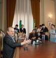 Tarso Genro falou à imprensa no Palácio Piratini, em Porto Alegre  Foto: Caco Argemi / Palácio Piratini  / Divulgação