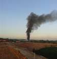 <p>Segundo o Seripa 7, a aeronave pegou fogo após cair</p>  Foto: Márcio Azevedo / Especial para Terra