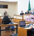 <p>Última audiência em Santa Maria para ouvir vítimas no processo criminal da tragédia da Kiss ocorreu no dia 23 de agosto</p>  Foto: Luiz Roese / Especial para Terra