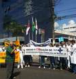 Os médicos paralisaram as atividades nesta terça-feira em Manaus  Foto: Divulgação