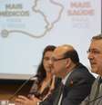 Ministro da Saúde, Alexandre Padilha apresenta o balanço das inscrições no Mais Médicos  Foto: Valter Campanato / Agência Brasil