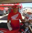<p>Nielsen diz ter pedido passagem a piloto francês, que não abriu; acabou atropelando uma pedra</p>  Foto: Emanuel Colombari / Terra