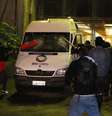 <p>Van da Rede Record foi depredado por manifestantes</p>  Foto: Tiago Mazza / Futura Press