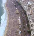 <p>Público estimado em 3 milhões de pessoas devem deixar as areias de Copacabana após Missa de Envio</p>  Foto: Terra TV / Reprodução