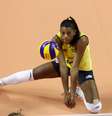 <p>Fer Garay foi o destaque ofensivo do Brasil, com 22 pontos</p>  Foto: FIVB / Divulgação