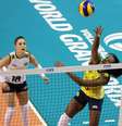 <p>Garay marcou 14 pontos neste domingo</p>  Foto: FIVB / Divulgação