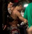 <p>Jung Chan-Sung deixou a luta com o ombro deslocado</p>  Foto: Mauro Pimentel / Terra