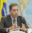 Glenn Greenwald falou à Comissão de Relações Exteriores do Senado  Foto: Lia de Paula / Agência Senado