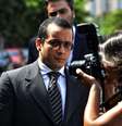 <p>Gil Rugai durante o julgamento de seu caso, em 2013</p>  Foto: Fernando Borges / Terra