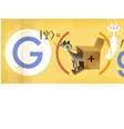 <p>Erwin Schrödinger é homenageado em doodle</p>  Foto: Reprodução