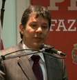 Haddad durante a apresentação de projeto do novo Plano Diretor de São Paulo  Foto: Reprodução