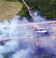 <p>Ignição de um dos motores do foguete em 2003 deixou 21 pessoas mortas, entre técnicos e engenheiros</p>  Foto: Agência Brasil