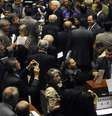 Deputados e senadores votam em sessão do Congresso Nacional  Foto: José Cruz / Agência Brasil