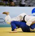 A manhã do primeiro dia do Mundial de Judô do Rio de Janeiro teve classificação de Sarah Menezes à semifinal do peso ligeiro e eliminação de Felipe Kitadai na estreia  Foto: Márcio Rodrigues/Mpix / Divulgação