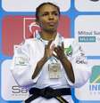 Este foi o melhor resultado da carreira de Érika Miranda  Foto: Márcio Rodrigues/Mpix / Divulgação