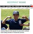 O menino foi internado no Miami Children's Hospital com sintomas do que parecia ser uma forte gripe, mas os médicos descobriram que tinha sido infectado pela ameba Naegleria Fowleri  Foto: Daily Mail / Reprodução