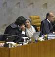 O Supremo Tribunal Federal (STF) retomou nesta quarta-feira o julgamento do recursos do processo do mensalão  Foto: Valter Campanato / Agência Brasil