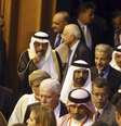 Ministros das Relações Exteriores da Liga Árabe se reúnem no Cairo  Foto: Reuters