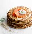 <p>Panquecas salgadas</p>  Foto: Dieta Dukan Brasil / Divulgação