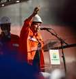 <p>Dilma inaugurou hoje terminal de GLP da Petrobras, no Rio</p><p> </p>  Foto: Daniel Ramalho / Terra