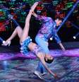 <p>Carol Castro agradou a todos com sua apresentação de samba</p>  Foto: Globo/Divulgação