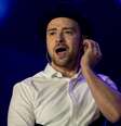 <p>O astro pop voltou ao festival carioca após 12 anos; em 2001, fez show no evento com o N Sync</p>  Foto: Mauro Pimentel / Terra