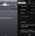 <p>iOS 7 apresenta mudan&ccedil;as radicais de layout</p>  Foto: Reprodução