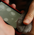 <p>iPhone 5S foi desbloqueado por um gato</p>  Foto: Reprodução