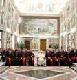 O papa Francisco apresenta sua nova Cúria romana, o "governo do Vaticano"  Foto: AP