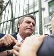 <p>O senador Randolfe Rodrigues (Psol-AP) diz que foi agredido pelo deputado federal Jair Bolsonaro (PP-RJ) na manhã de segunda-feira durante visita ao Doi-Codi</p>  Foto: Tânia Rego / Agência Brasil