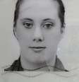Foto de Samantha Lewthwaite retirada de seu passaporte sul-africano  Foto: AFP