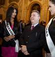 <p>As 27 candidatas ao título de Miss Brasil 2013 foram recebidas pelo governador de Minas Gerais, Antônio Anastasia</p>  Foto: Bruno Santos / Terra