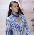 <p>A Kenzo abriu o sexto dia da semana de moda de Paris</p>  Foto: AFP